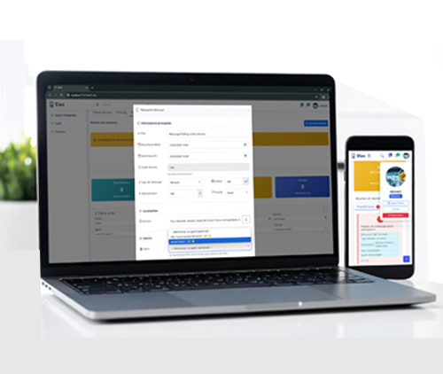 Application ELEO pour la gestion d'équipes de nettoyage